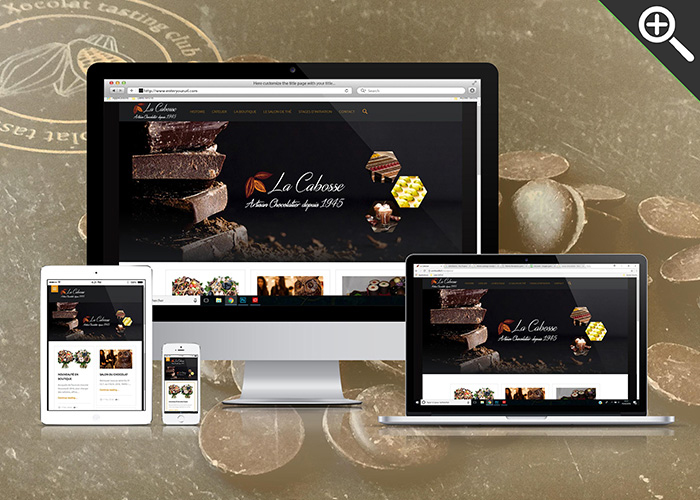 site internet chocolatier