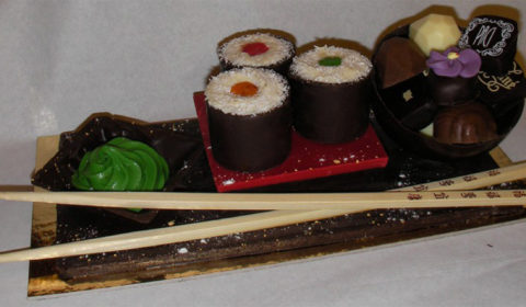 chocolat sushis spécial nouvel an chinois